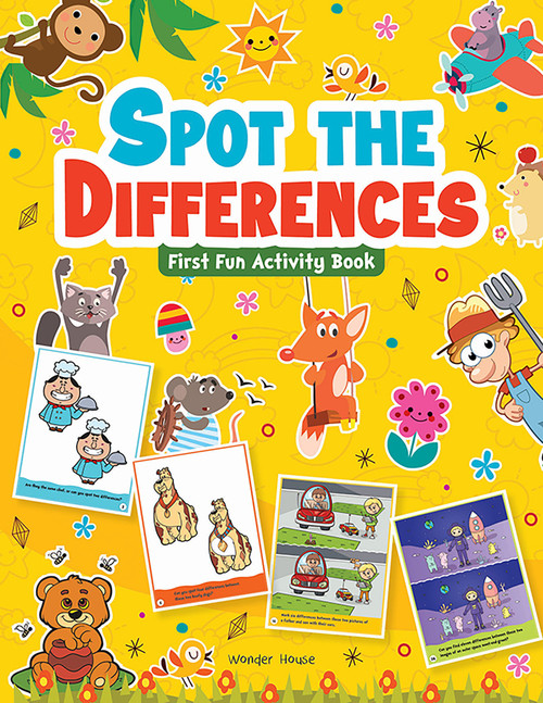 Spot The Difference : First Fun Activity Books For Kids by Wonder House Books, 9789389717013