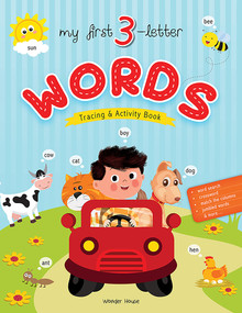 My First 3 Letter Words (Tracing And Activity Book) by Wonder House Books, 9789389717303