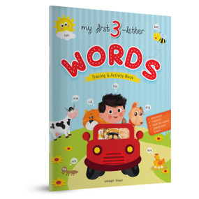 My First 3 Letter Words (Tracing And Activity Book) by Wonder House Books, 9789389717303