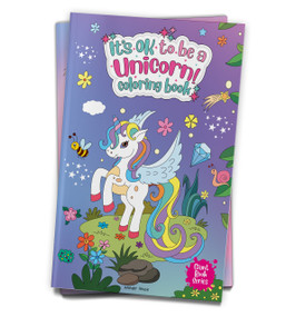 It's Ok To Be A Unicorn Coloring book (Jumbo Sized Colouring Book For Children) by Wonder House Books, 9789390183579