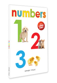 Numbers - Early Learning Board Book With Large Font : Big Board Books Series - 9789390183890 by Wonder House Books