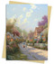 Thomas Kinkade: Cobblestone Village Greeting Card Pack (Pack of 6) by Flame Tree Studio, 9781835626955