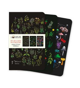Anna Stead: Herbals Set of 3 Mini Notebooks by Flame Tree Studio, 9781835627020