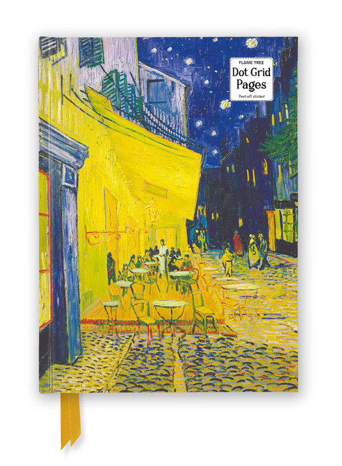 Vincent van Gogh: Café Terrace (Foiled Dot Grid Journal) by Flame Tree Studio, 9781835627198