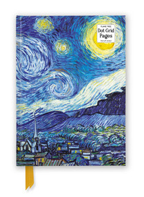 Vincent van Gogh: The Starry Night (Foiled Dot Grid Journal) by Flame Tree Studio, 9781835627204