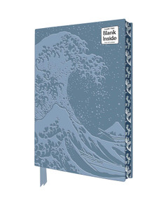 Katsushika Hokusai: The Great Wave Artisan Art Blank Notebook (Flame Tree Journals) by Flame Tree Studio, 9781835627235