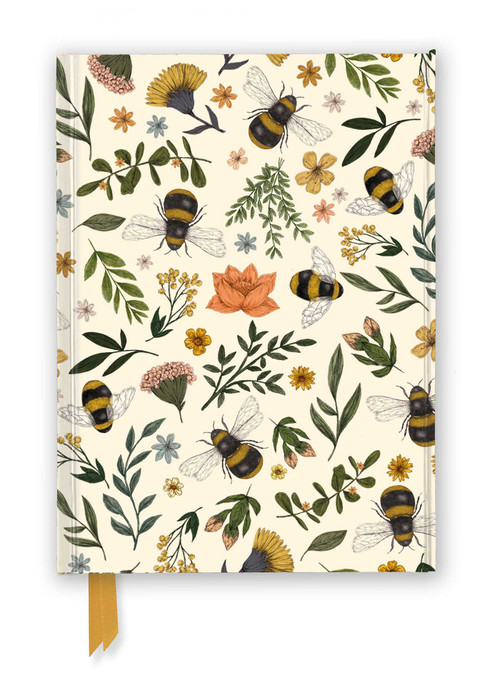 Jade Mosinski: Garden Bees (Foiled Journal) by Flame Tree Studio, 9781835627587