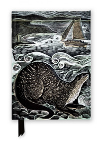 Angela Harding: Shetland Otter & Windsong (Foiled Journal) by Flame Tree Studio, 9781835627600