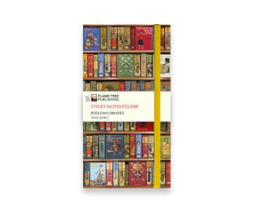 Bodleian Libraries: High Jinks Bookshelves Flame Tree Sticky Notes Folder by Flame Tree Studio, 9781835627679