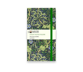 William Morris: Seaweed Flame Tree Sticky Notes Folder by Flame Tree Studio, 9781835627709