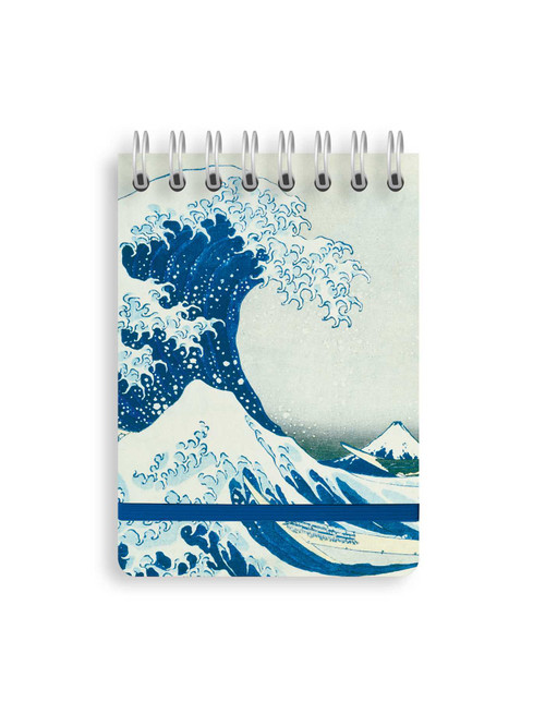 Katsushika Hokusai: The Great Wave (Spiral Bound Pocket Notebook) by Flame Tree Studio, 9781835627716