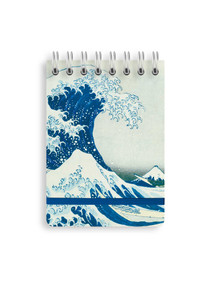 Katsushika Hokusai: The Great Wave (Spiral Bound Pocket Notebook) by Flame Tree Studio, 9781835627716