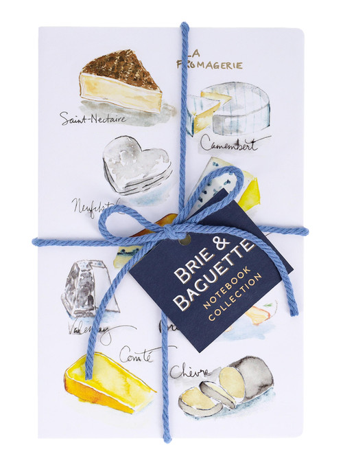 Brie & Baguette Notebook Collection by Janice MacLeod, 9781797238326