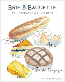 Brie & Baguette Notes (20 Notecards & Envelopes) by Janice MacLeod, 9781797238333