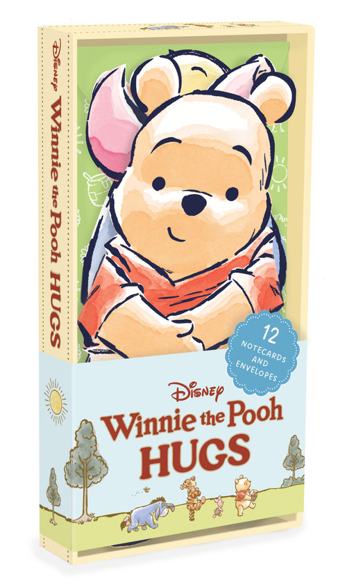 Disney Winnie the Pooh Hugs Notecards (12 Notecards and Envelopes) by Disney, 9781797238821