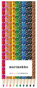 Marimekko Colored Pencils (Unikko) (10 Colored Pencils) by Marimekko, 9781797239002