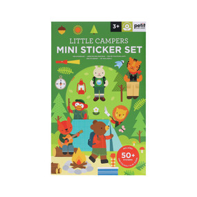Mini Sticker Set: Little Campers (Bilingual Edition) by Petit Collage, 9781797241609