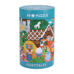 Spot the Difference Puzzle: Fairy Tales (Bilingual Edition) by Petit Collage, 9781797241630