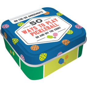 On-the-Go Amusements: 50 Ways to Play Pickleball (On and Off the Court) by Chronicle Chronicle Books, 9781797242316