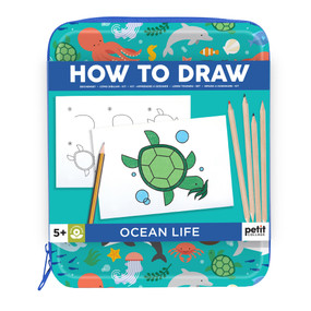 How to Draw Ocean Life (Bilingual Edition) by Petit Collage, 9781797244099