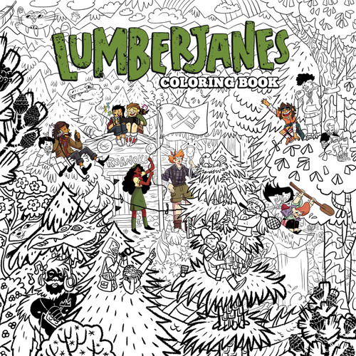 Lumberjanes Coloring Book by Shannon Watters, ND Stevenson, Gus Allen, Grace Ellis, Various, 9781684152094