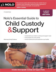 Nolo's Essential Guide to Child Custody and Support - 9781413333503 by Emily Doskow