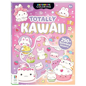 Kaleidoscope - Scented Sticker Coloring - Totally Kawaii by Hinkler Pty Ltd, 9781488979101