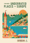 Rough Guides Travel Edit: The Most Underrated Places in Europe by Rough Guides, Andrea Montgomery, Andrew Beattie, Anthon Jackson, Beth Williams, Joanna Reeves, 9781835295236
