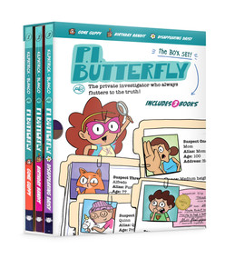 P.I. Butterfly Box Set for Curious Kids Ages 6-11, Interactive Kids Mystery Early Graphic Novel Gift Set by Karen Kilpatrick, Germán Blanco, 9781962447454