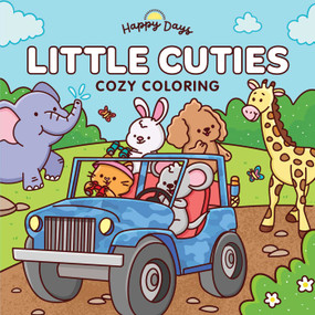 Little Cuties: Cozy Coloring (Sweet and Simple Coloring for Adults and Kids) by Elena Aiello, 9780655243830