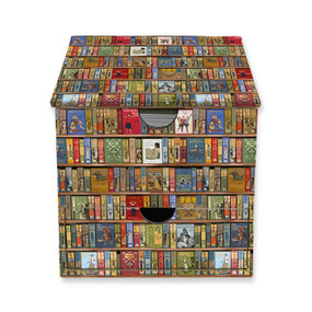 Bodleian Libraries: High Jinks Bookshelves Flame Tree Memo Box with Drawer by Flame Tree Studio, 9781835627532
