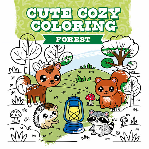 Cute Cozy Coloring: Forest, 9781784947330