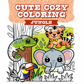 Cute Cozy Coloring: Jungle, 9781784947354