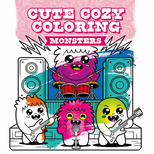 Cute Cozy Coloring: Monsters, 9781784947361