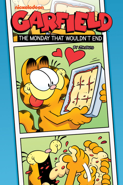 Garfield: The Monday That Wouldn't End Original Graphic Novel by Jim Davis, Mark Evanier, Scott Nickel, 9781684153428