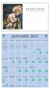 2027 Episcopal Church Year Guide Kalendar (January 2027 through December 2027) by Ashby Company, 9781640658745