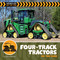 Four-Track Tractors on the Farm by Samantha Bell, 9781668972663