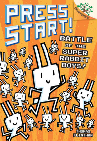 Battle of the Super Rabbit Boys!: A Branches Book (Press Start! #18) - 9781546183679 by Thomas Flintham, Thomas Flintham