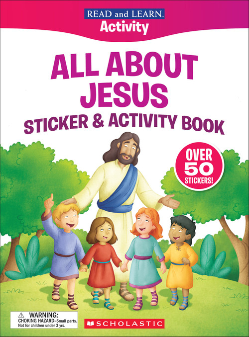 Read and Learn: All About Jesus Sticker & Activity Book by Jennifer Gott, 9798225042844
