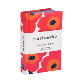 Marimekko One Line a Day (Red Unikko) (A Five-Year Memory Book) by Marimekko, 9781797238425