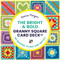 The Bright and Bold Granny Square Card Deck (- 50 mix and match designs) by Leonie Morgan, 9781800924345