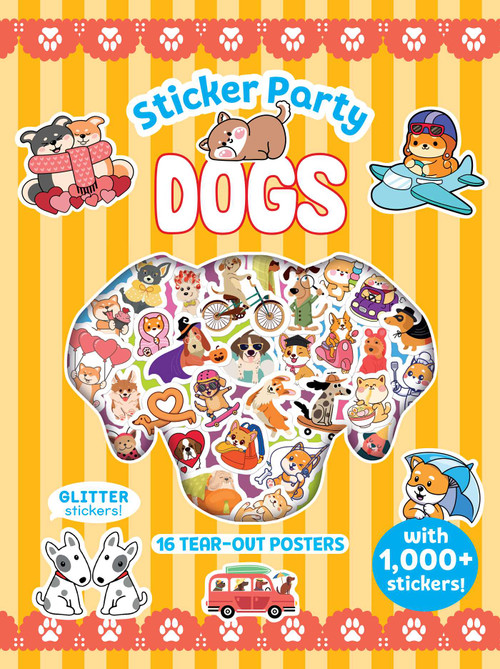 Sticker Party: Dogs by Jing Lau, Patti Hopkins, Jemima Hildick-Smith, Olena Herasimova, 9798886743937