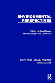 Environmental Perspectives by David Canter, Martin Krampen, David Stea, 9781032816227