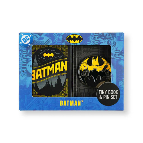 DC Comics: Batman Tiny Book and Pin Set by Insight Editions, 9798337403328