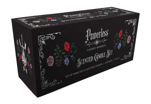 Lauren Roberts: Powerless Trilogy Scented Glass Candle Set (Set of 3) by Insight Editions, 9798337403427