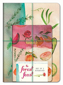 The Forest Feast Notebooks (Set of 3) by Erin Gleeson, 9781419715679