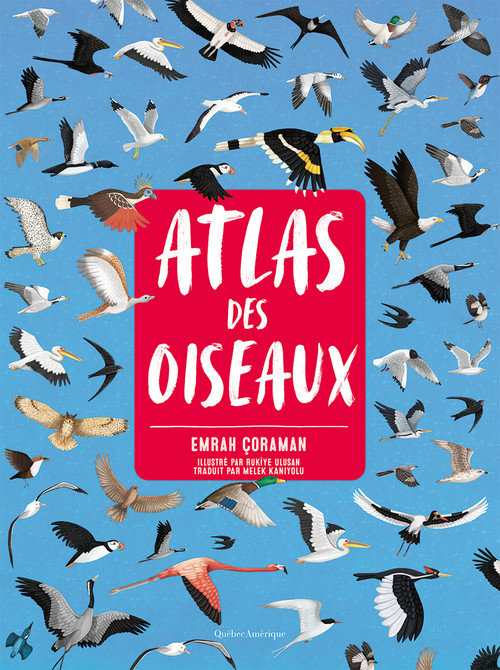 Atlas des oiseaux (French Edition) by Emrah Çoraman, Rukiye Ulusan, 9782764454480