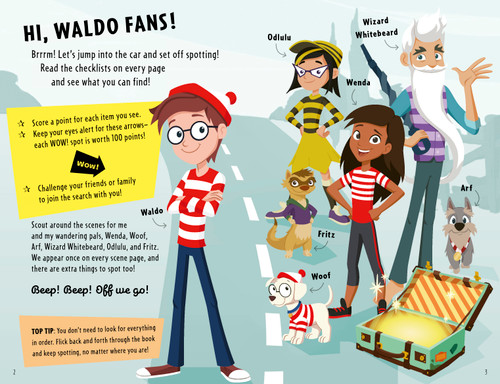 Where's Waldo? In the Car (Spot and Find Fun!) by Candlewick Press, 9781536252569