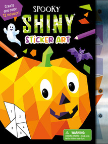 Spooky Shiny Sticker Art (Create and Color 12 Mosaics!) by IglooBooks, Hannah Wood, 9781837955855