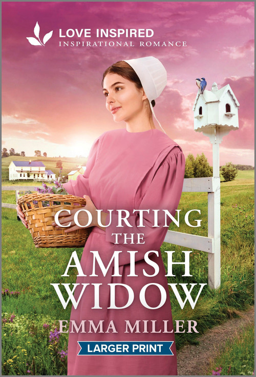 Courting the Amish Widow (An Uplifting Inspirational Romance) by Emma Miller, 9781335230553